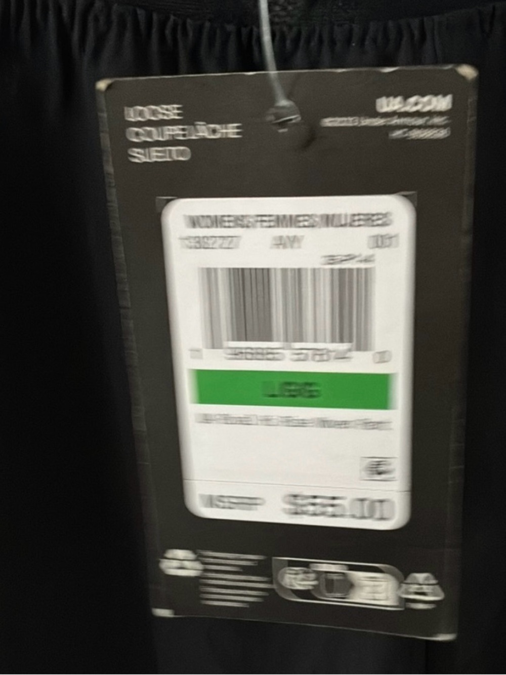 Under Armour Black Women's Track Pants Joggers - Picture 3 of 5